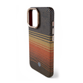CaseZ Chrome Brown Pixel | iPhone