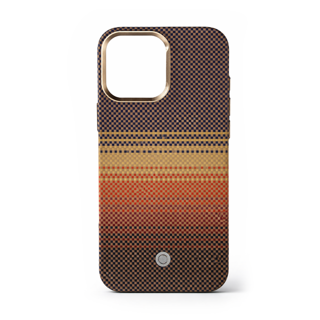 CaseZ Chrome Brown Pixel | iPhone